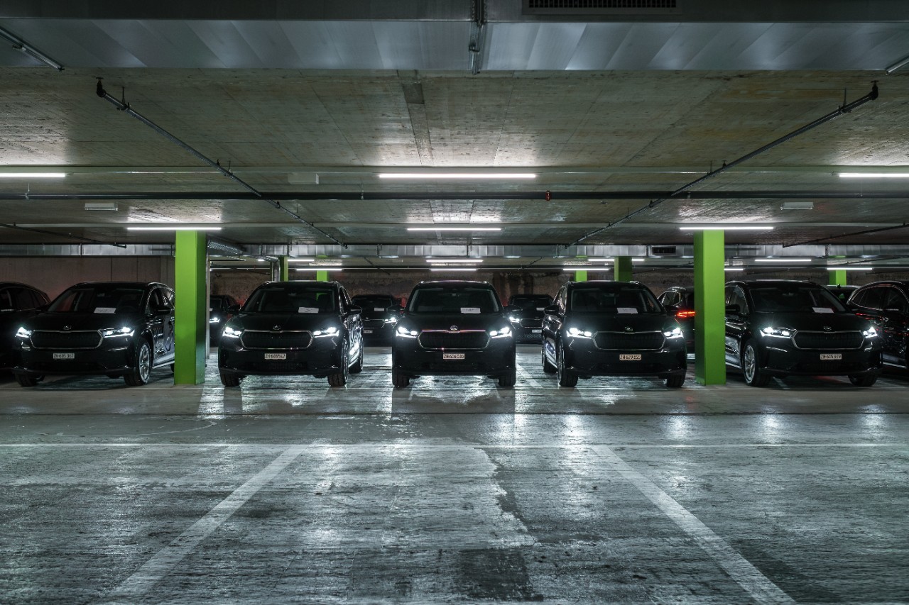REDUCING EMISSIONS Green fleet in Switzerland