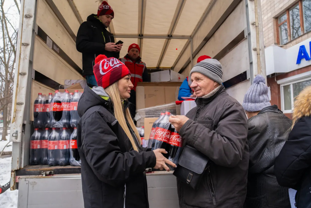 Providing community support in Ukraine