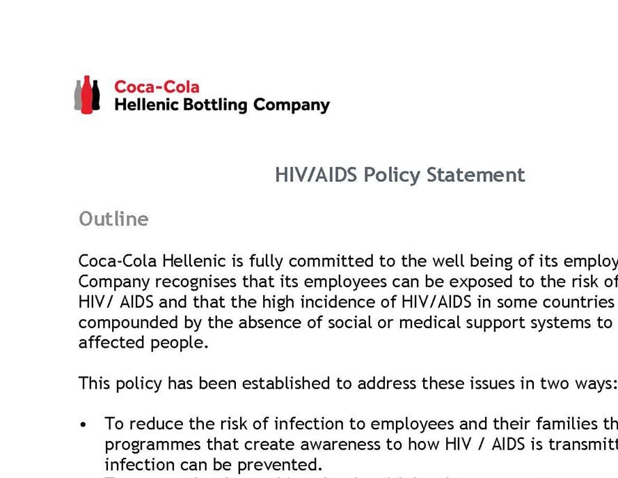 coca-cola-hbc-hiv-aids-policy