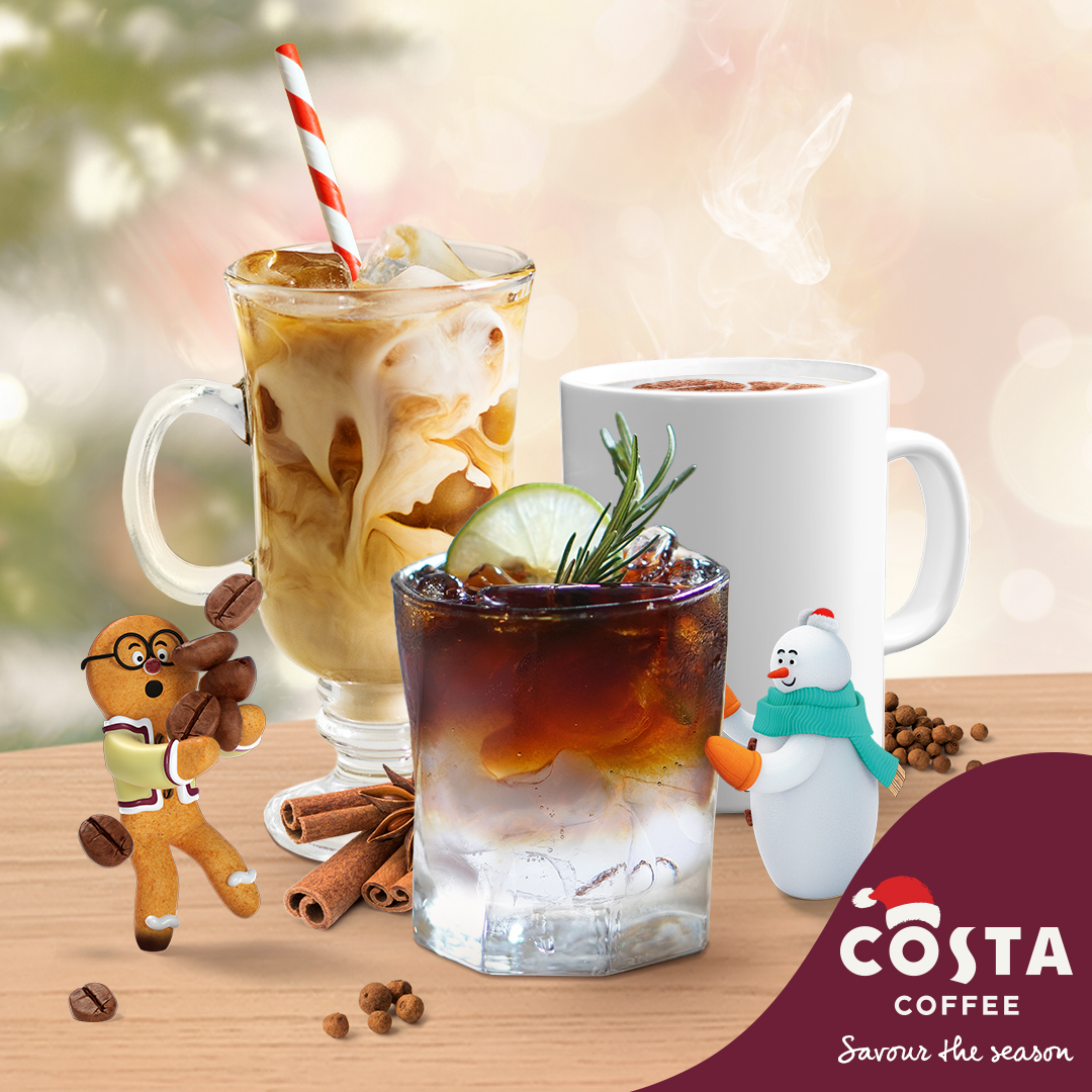 Costa Iced Coffee Cup Gift Set